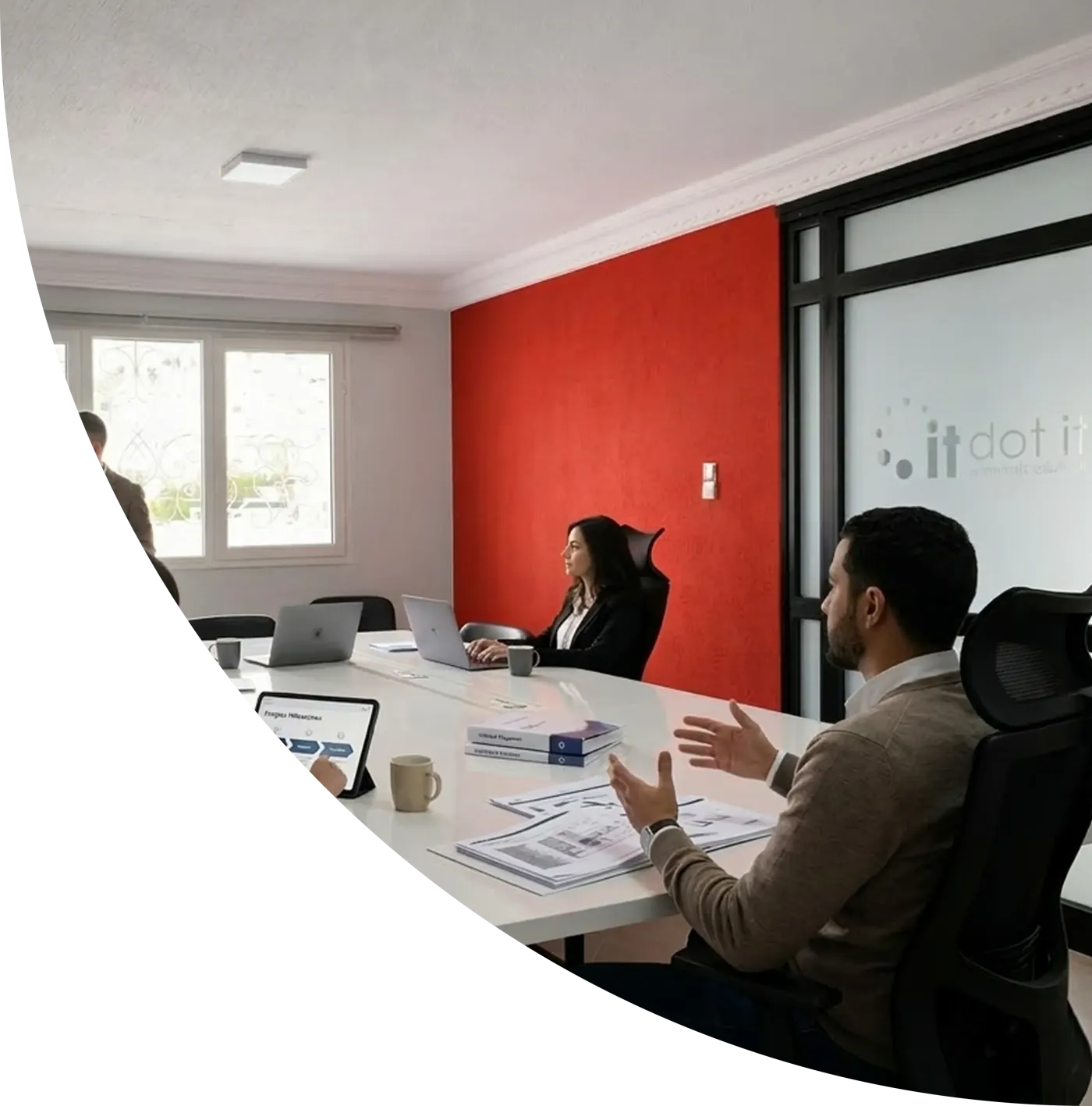 Équipe DOT-IT – agence d'ingénierie digitale à Sousse, Tunisie